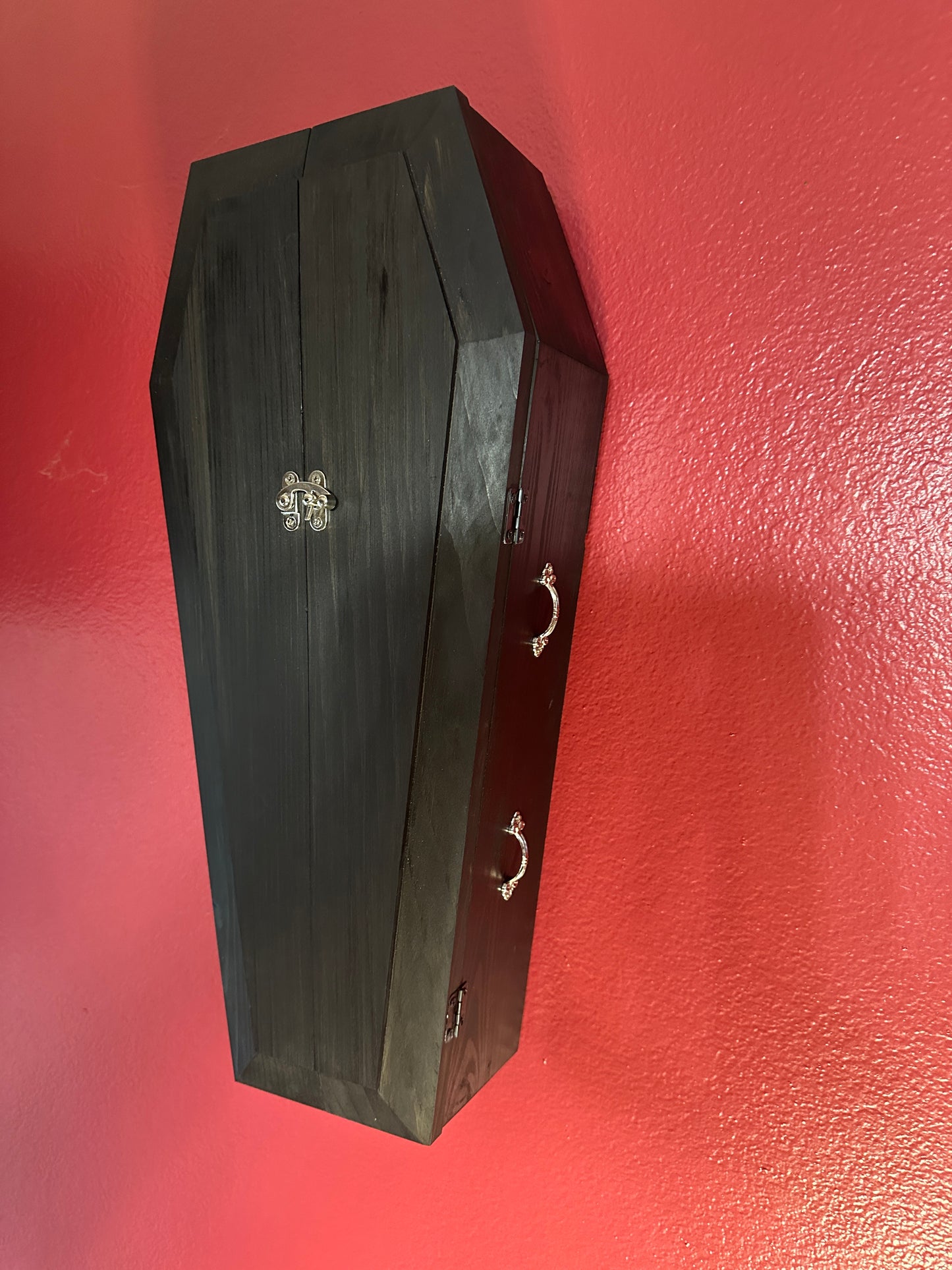 Toe Pincher Coffin Cabinet