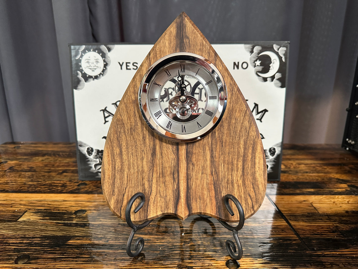 Planchette Clock Silver