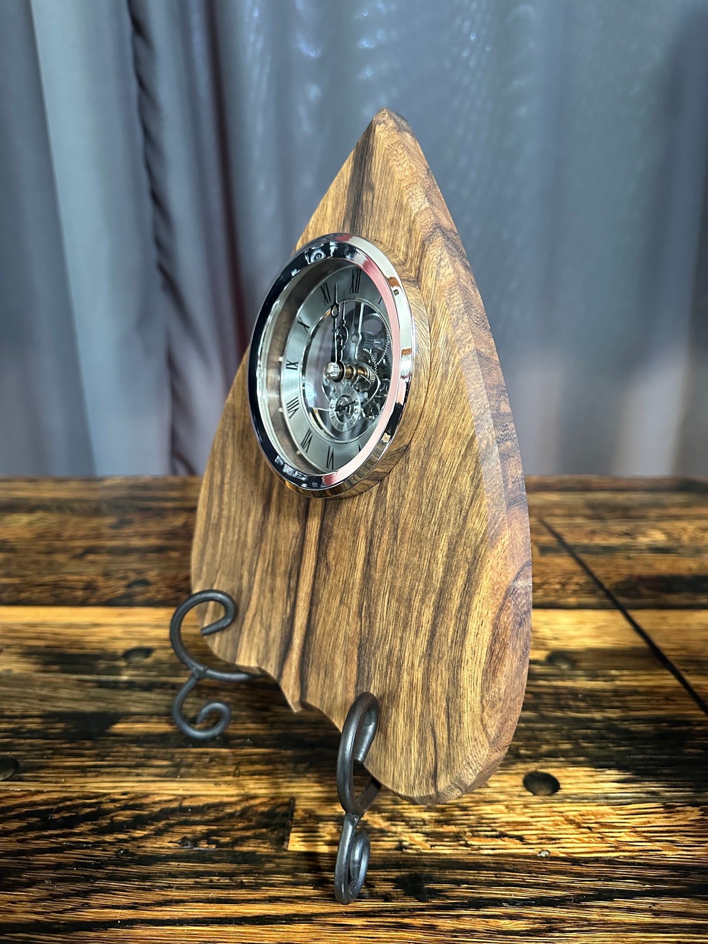 Planchette Clock Silver
