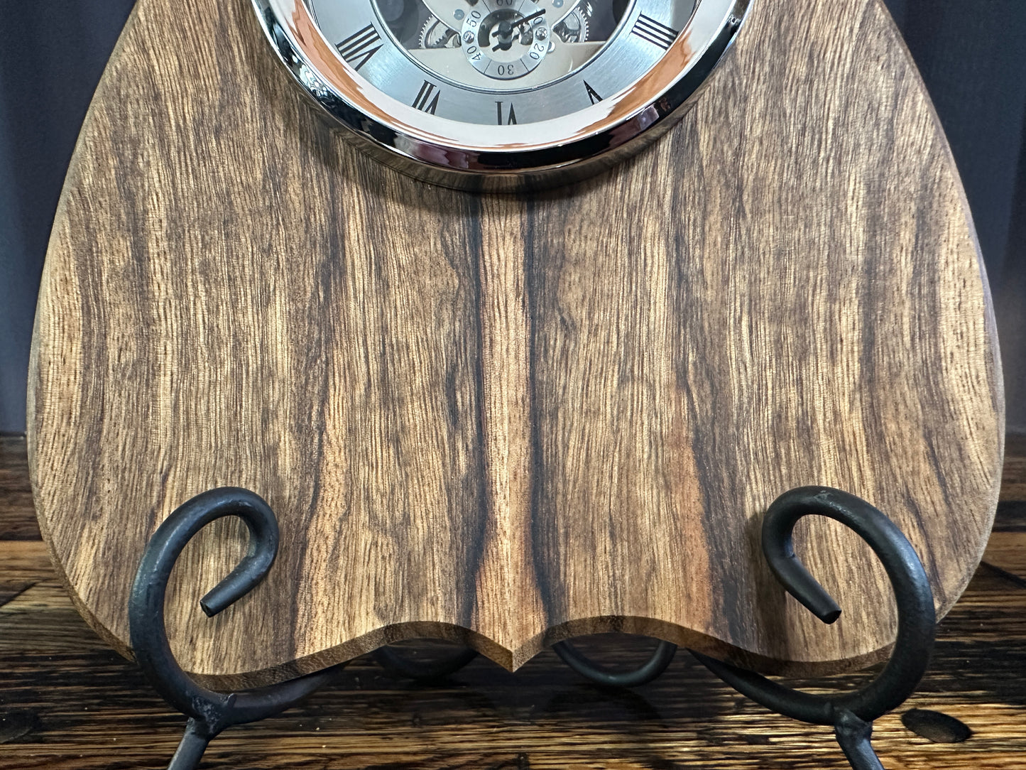 Planchette Clock Silver