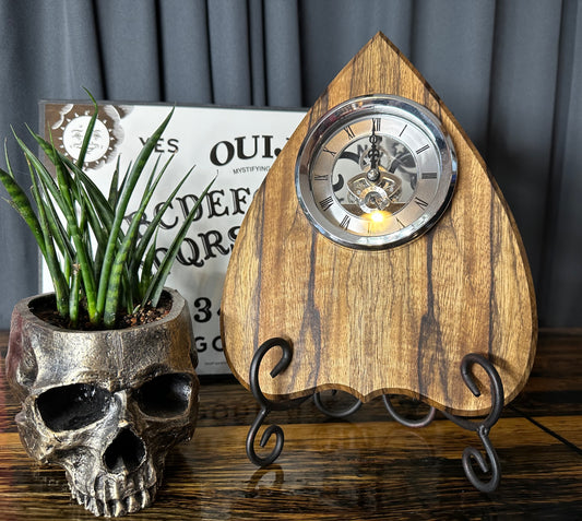 Planchette Clock Silver