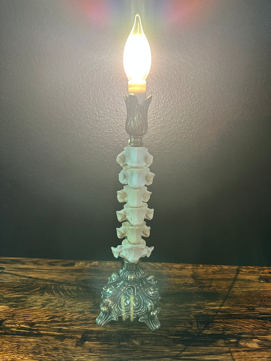 Deer Spine Candlestick Lamp